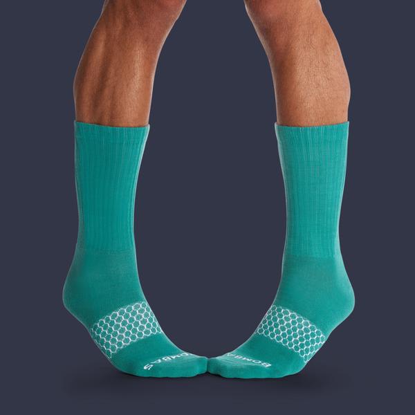 Men's Solids Calf Sock
