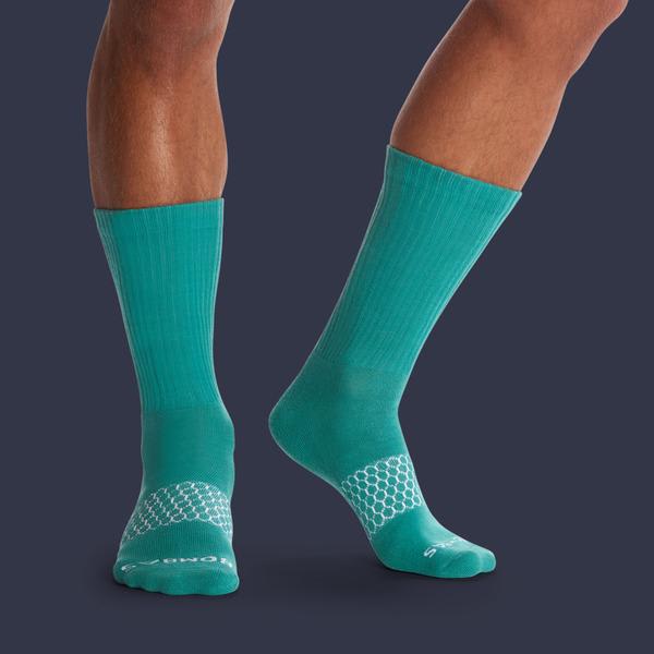 Men's Solids Calf Sock