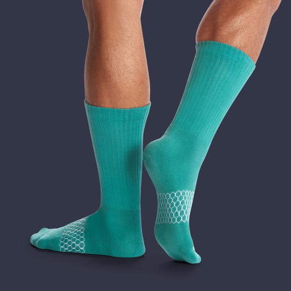 Men's Solids Calf Sock
