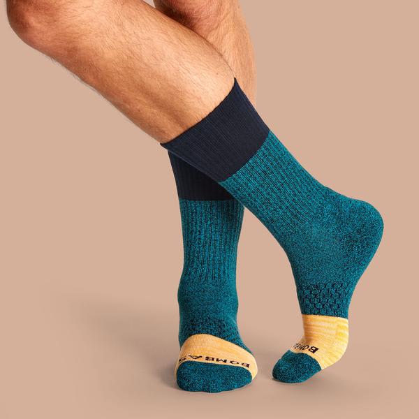 Men's Tri-Block Calf Socks