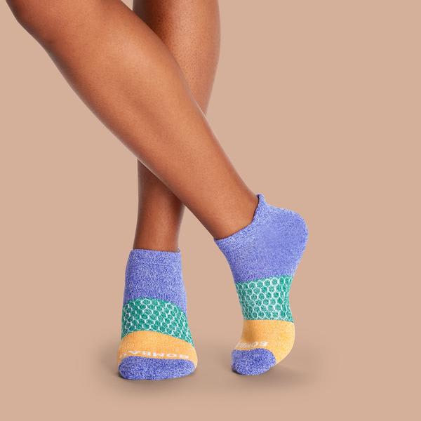 Women's Tri-Block Ankle Socks