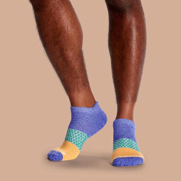 Men's Tri-Block Ankle Sock