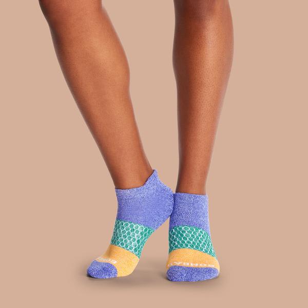 Women's Tri-Block Ankle Socks