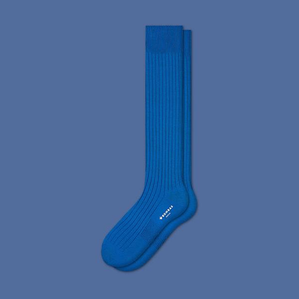 Men's Ribbed Dress Over the Calf Socks
