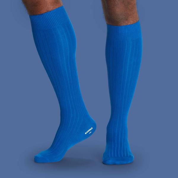 Men's Ribbed Dress Over the Calf Socks