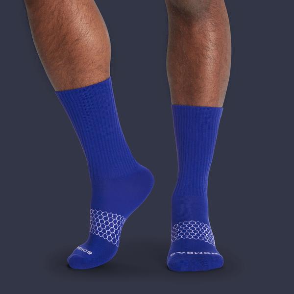 Men's Solids Calf Sock