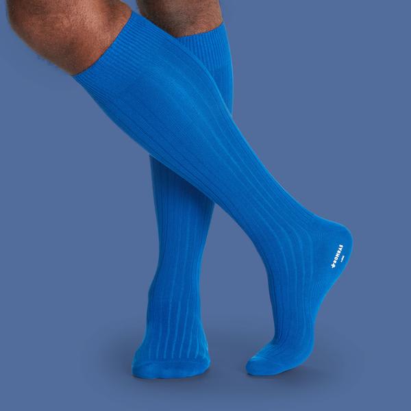 Men's Ribbed Dress Over the Calf Socks