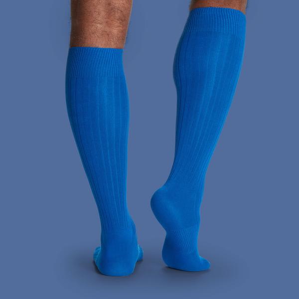 Men's Ribbed Dress Over the Calf Socks