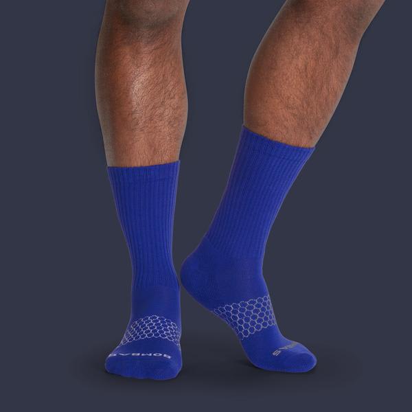 Men's Solids Calf Sock