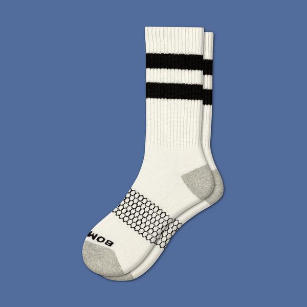 Men's Vintage Stripe Calf Socks