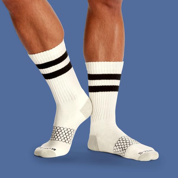 Men's Vintage Stripe Calf Socks