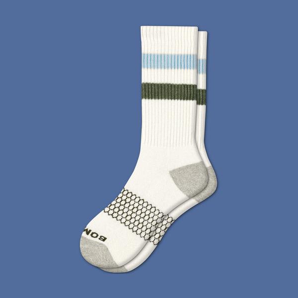 Men's Vintage Stripe Calf Socks