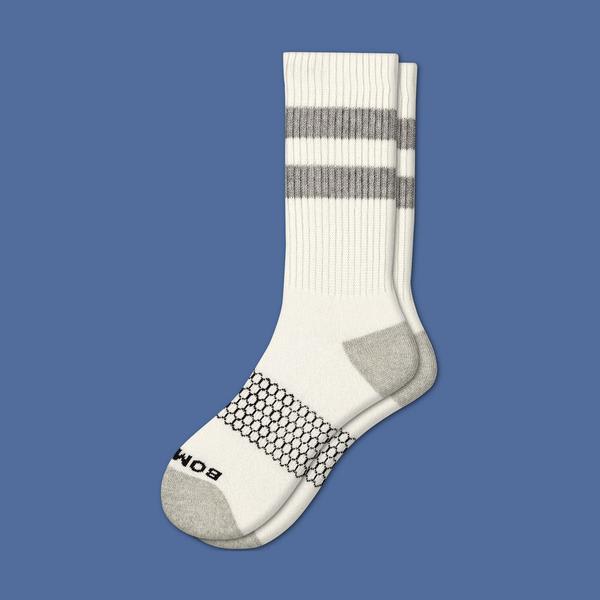 Men's Vintage Stripe Calf Socks