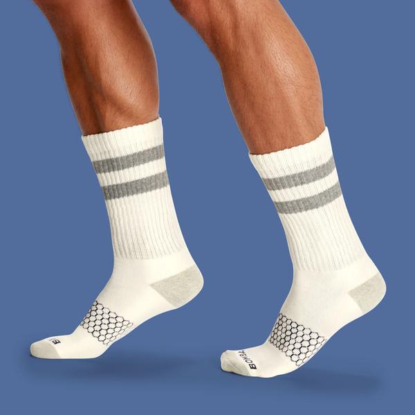 Men's Vintage Stripe Calf Socks