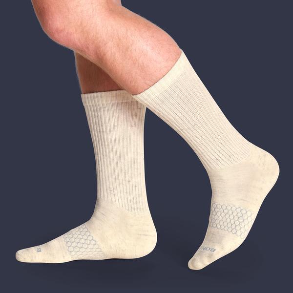 Men's Solids Calf Sock