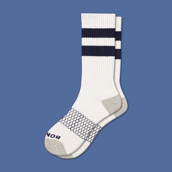 Men's Vintage Stripe Calf Socks