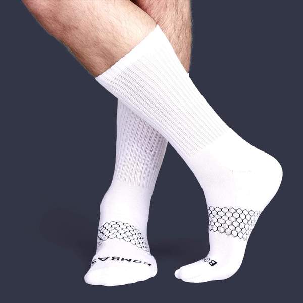 Men's Solids Calf Sock