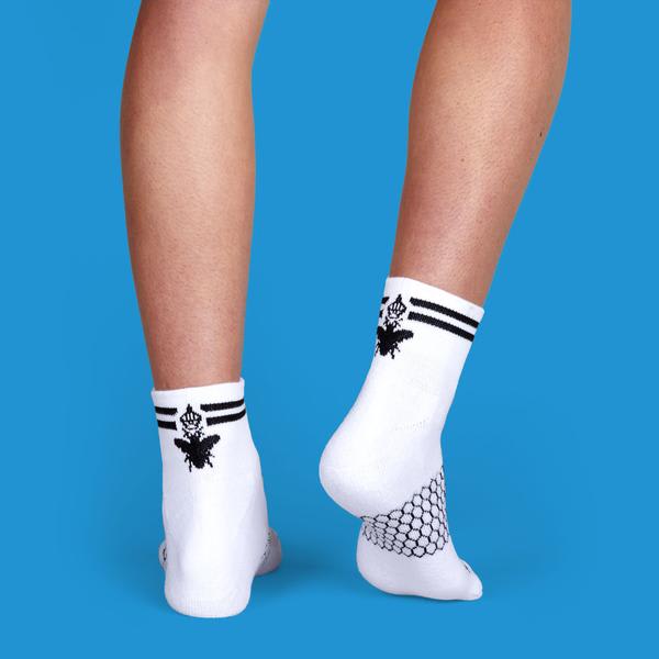 Men's Piqué Quarter Socks