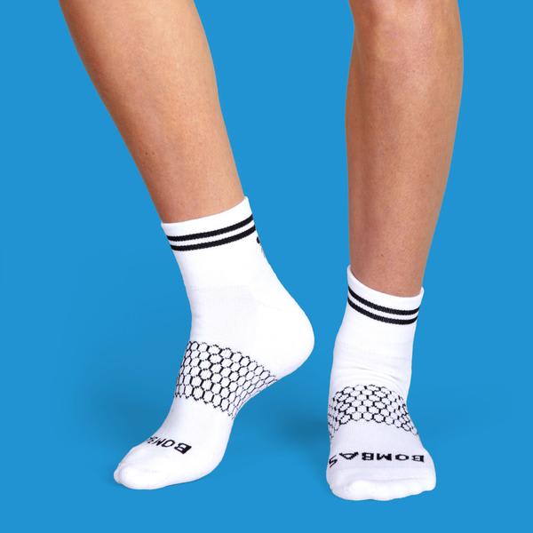 Men's Piqué Quarter Socks