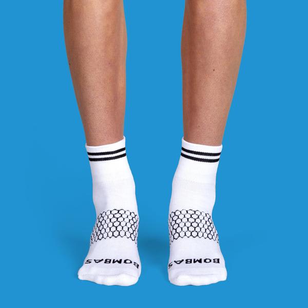 Men's Piqué Quarter Socks