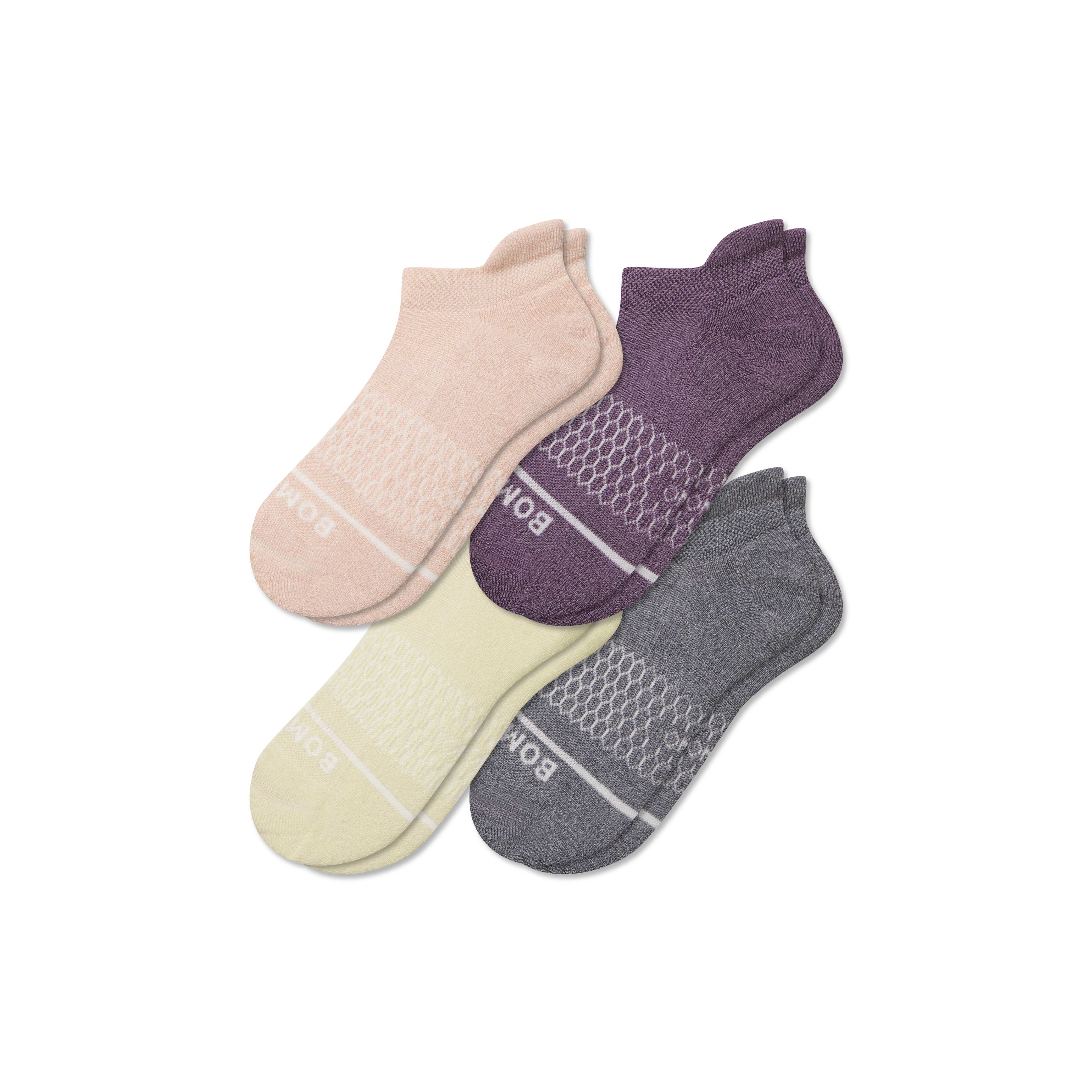 Women's Merino Wool Blend Ankle Sock 4-Pack