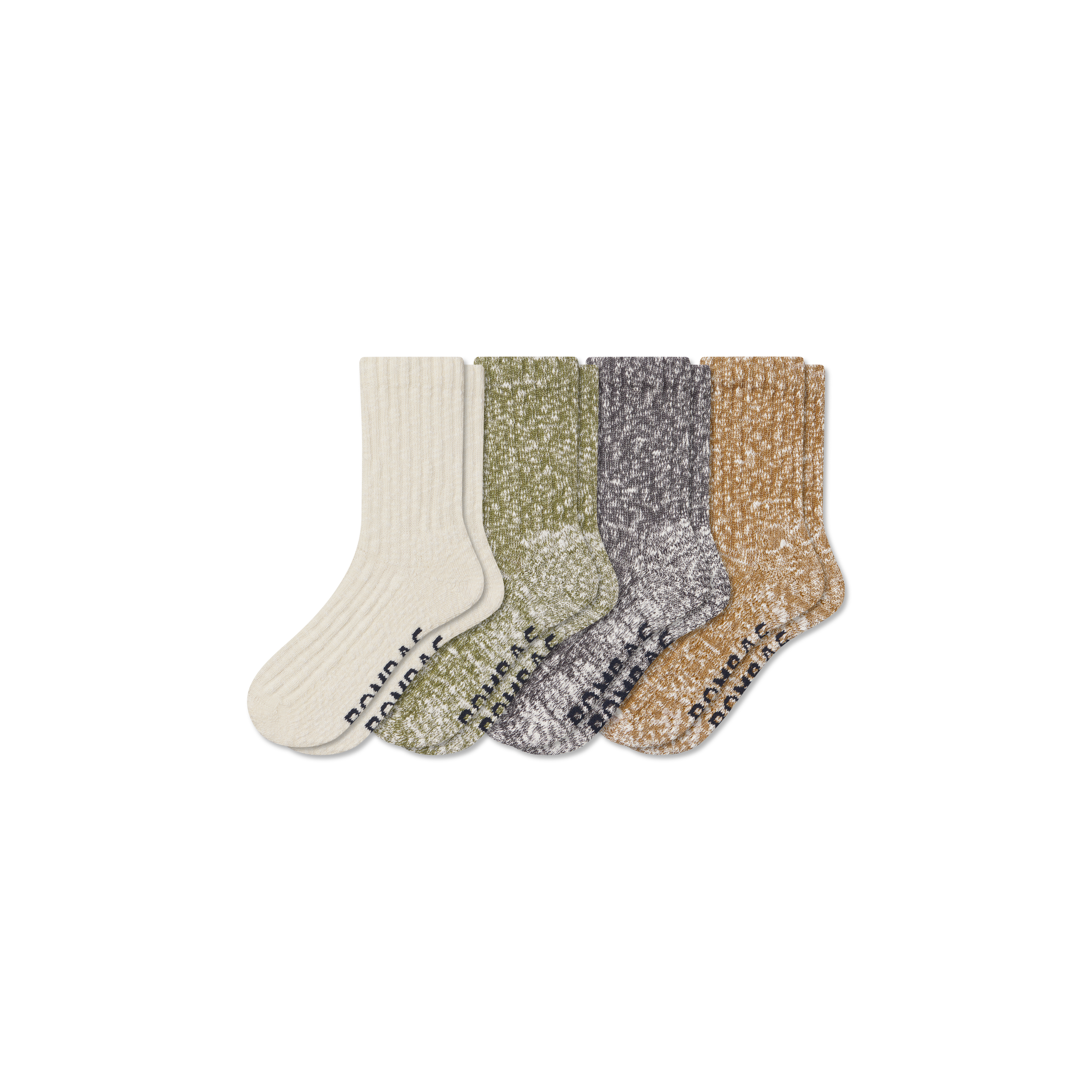 Men's Chunky Ragg Half Calf Sock 4-Pack
